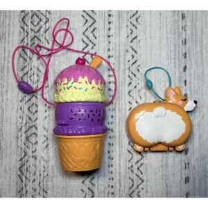 Polly Pocket Spin 'n Surprise Playground & Corgi Cuddles Compact